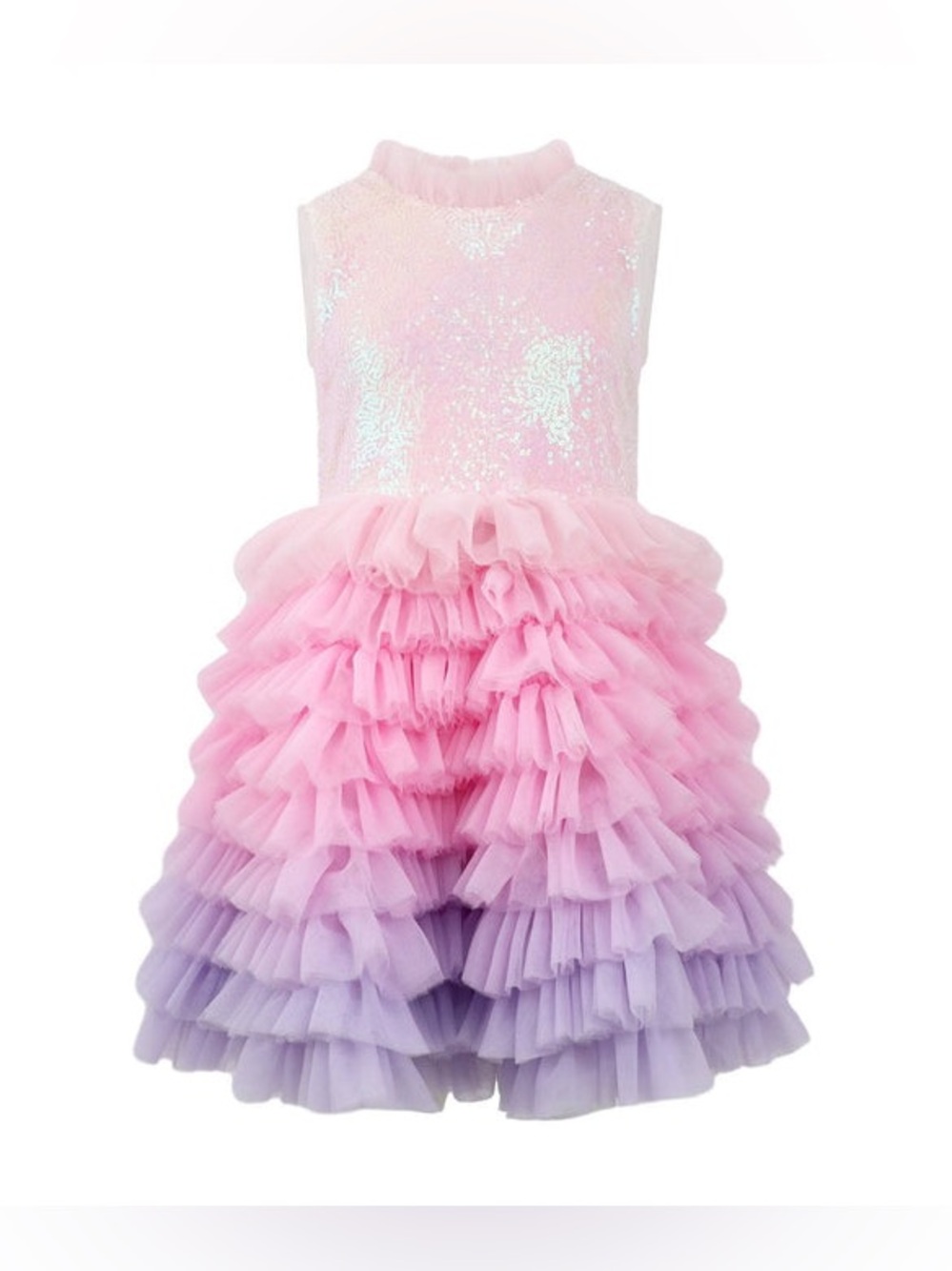 Lola + The Boys DREAMY OMBRE TULLE DRESS